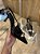 Scarpin Slingback Preto Detalhe Dourado Tamara - Imagem 2