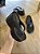 Tamanco Flatform Preto Duas Tiras Jaqueline - Imagem 2