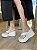 Tamanco Flatform Off White Duas Tiras Jaqueline - Imagem 1