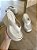 Tamanco Flatform Off White Duas Tiras Jaqueline - Imagem 2
