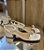 Sandália Off White Com Aplicação Dourada Salto 4 cm Lizandra - Imagem 3