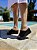 Tamanco Flatform Preto Crochê Maju - Imagem 1