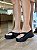 Tamanco Flatform Preto Dora - Imagem 1