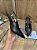 Scarpin Slingback Couro Preto Salto Cromado 7cm Cássia - Imagem 2