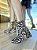 Bota Suede Cano Curto Animal Print Maraisa - Imagem 1
