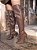 Bota Over Napa Salto Fino Marrom Selena - Imagem 1