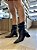 Bota Slouch Cano Baixo Preta Silvia - Imagem 1