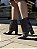 Bota Marrom Cano Curto Com Manta Evelin - Imagem 1