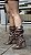 Bota Marrom Cano Slouch Salto Fino/Bloco Mia - Imagem 1