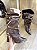 Bota Marrom Cano Slouch Salto Fino/Bloco Mia - Imagem 1