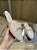 Mule Creme Com Corrente Manuela - Imagem 1