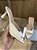 Tamanco Off White Bico Folha Fabieli - Imagem 3