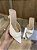 Tamanco Off White Bico Folha Fabieli - Imagem 2