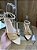 Rasteira Off White Com Detalhe Em Tira De Palha Dalila - Imagem 1