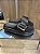 Chinelo Preto Com Fivela Grafite Estela - Imagem 2
