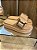 Chinelo Bege Com Fivela Prata Estela - Imagem 2