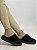 Clog Preta Com Pelos Tamy - Imagem 1