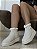 Bota Off White Cano Curto Forrada Com Pelinhos Morgana - Imagem 1