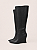 Bota Preta 2 Em 1 Com Capa Removível Aisha - Imagem 2