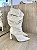 Bota Off White Cano Slouch Salto Fino/Bloco Mia - Imagem 2