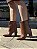 Bota Caramelo Cano Curto Com Manta Evelin - Imagem 1