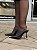 Scarpin Preto Em Couro Bico Fino Sara - Imagem 2