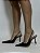 Scarpin Marrom Em Couro Bico Fino Sara - Imagem 1