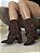 Bota Marrom Suede Com Capa Georgia - Imagem 1