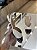 Sapatilha Slingback Em Couro Bicolor Sue - Imagem 1