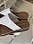 Rasteira Off White Com Detalhe De Pedra Yohana - Imagem 3