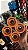 Roda Lyons Longboard 70mm 78a - Imagem 3