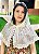 Véu capuz St. Teresinha - Off White - Imagem 3