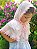 Véu Capuz Infantil- Rosa Suave - Imagem 5