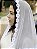 Véu Tradicional branco Regina Caeli - Imagem 3