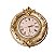 Relógio De Parede Barroco em Resina - 35cm Diam. - England - Imagem 1
