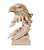 Escultura Decorativa Cabeça de Águia em Resina - Imagem 1
