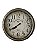 Relógio De Parede Estilo Antigo - 50cm Diâmetro - Maquinário de Quartzo - Imagem 1
