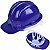 Kit Obras - Capacete de segurança + Óculos de proteção  + Protetor auricular  Plug + Luva Corrugada - Imagem 2