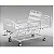 CAMA FOWLER 3 MANIVELAS DOBRÁVEL, CABECEIRA E PESEIRA ABS PORTAL HOSPITALAR - Imagem 3