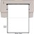 Etiqueta Adesiva Couche 100X70mm (10cm x 7cm) Branca rolo 31 metros - Imagem 4