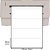 Etiqueta Adesiva Couche 100X30mm (10cm x 3cm) Branca rolo 31 metros - Imagem 3