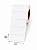 Etiqueta Adesiva Couche 70X30mm (7cm x 3cm) Branca rolo 31 metros - Imagem 1