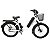 Bicicleta Elétrica Sonny Bikelete Com Painel - Branco - Imagem 1