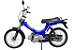 Mobilete Bikelete Moby 4 Tempos com Marchas - Azul - Imagem 4