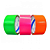 Fita Silver Tape Neon Tectape 747 48mm X 10m - Rosa - Imagem 2