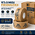 Fita Gomada Sem Reforço Personalizada 60mm x 180m - Caixa com 12 rolos - Impressão em 1 cor - Imagem 1