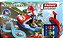Autorama Mario Kart Mario Vs. Luigi 2,9 Metros 1/50 Carrera First - Imagem 1