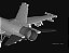 Miniatura de Caça F-16B Fighting Falcon 1/72 Hobby Boss - Imagem 6