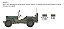 Miniatura do Jeep Willys MB 1/24 Italeri - Imagem 2
