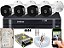 Kit de 4 câmeras Intelbras HDCVi - Imagem 1